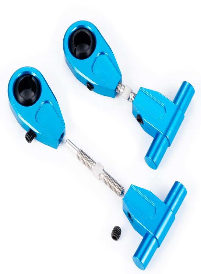 MORFUM RC Aluminum Alloy TT02 Adjustable Front Upper Suspension Arms Swing Arm Set Compatible with Tamiya TT02 TT02B 1/10 RC On Road Touring Car Upgrade Parts - Image 2